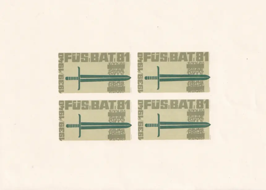 Briefmarken aus dem zweiten Weltkrieg